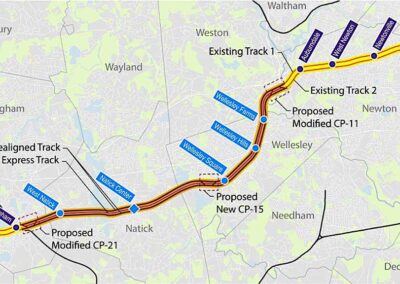 MBTA Worcester Line Track and Stations Accessibility Improvements Program