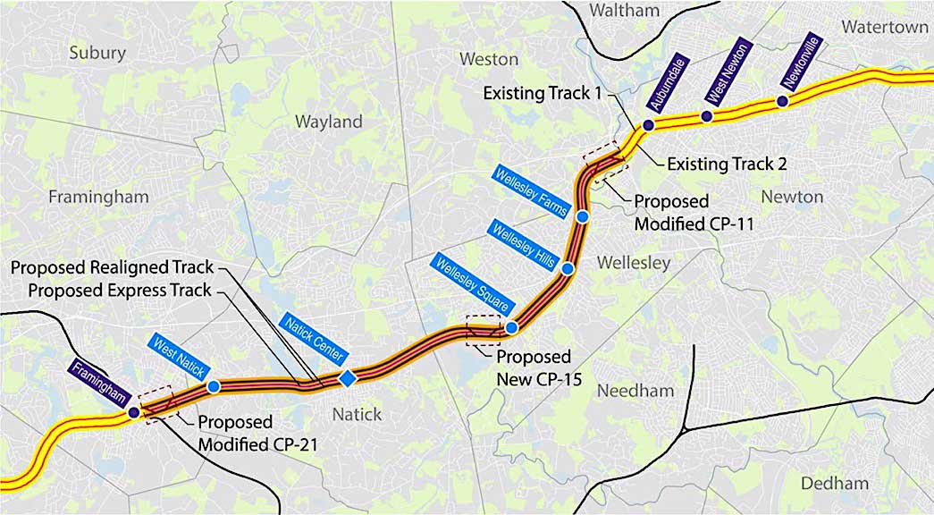 MBTA Worcester Line Track and Stations Accessibility Improvements Program
