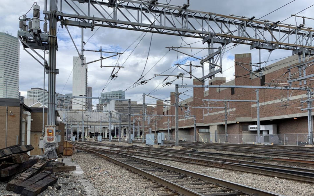 MBTA South Station Platform Approaches and Tower 1 Interlocking