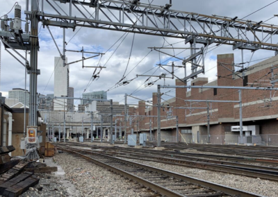 MBTA South Station Platform Approaches and Tower 1 Interlocking